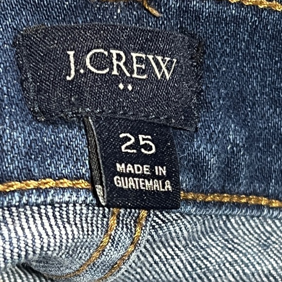 J. Crew Denim Blue Distressed Women's Shorts Button Up Summer Vacation - Picture 6 of 6